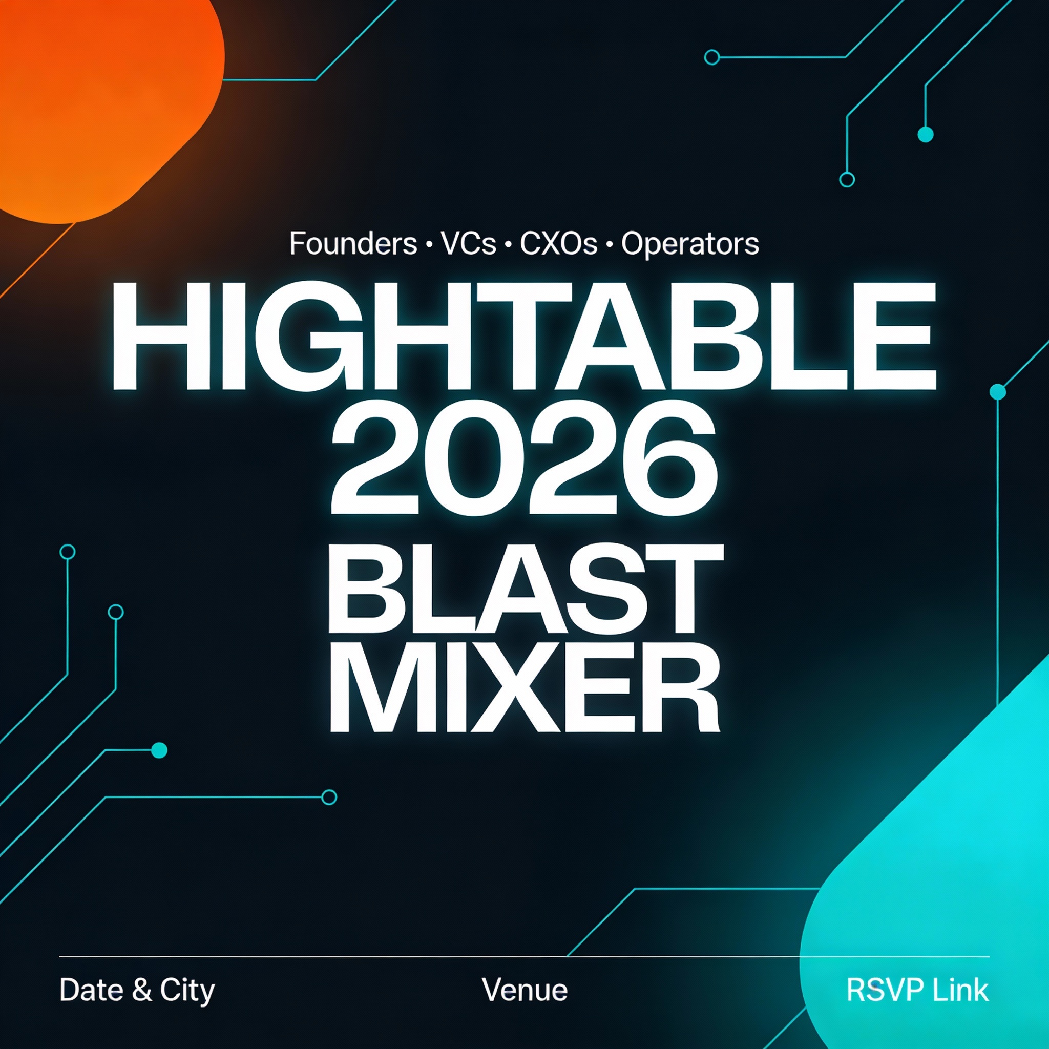 HIGHTABLE 2026 BLAST MIXER