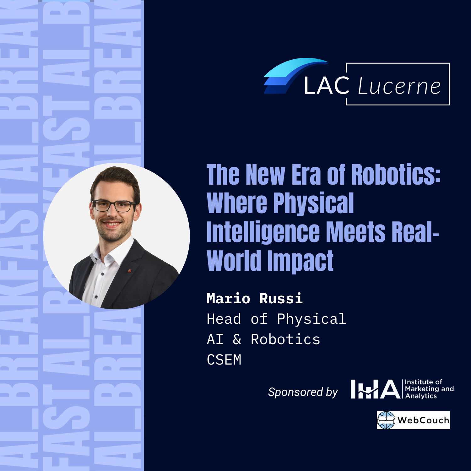 The New Era of Robotics: Where Physical Intelligence Meets Real World Impact - Mario Russi