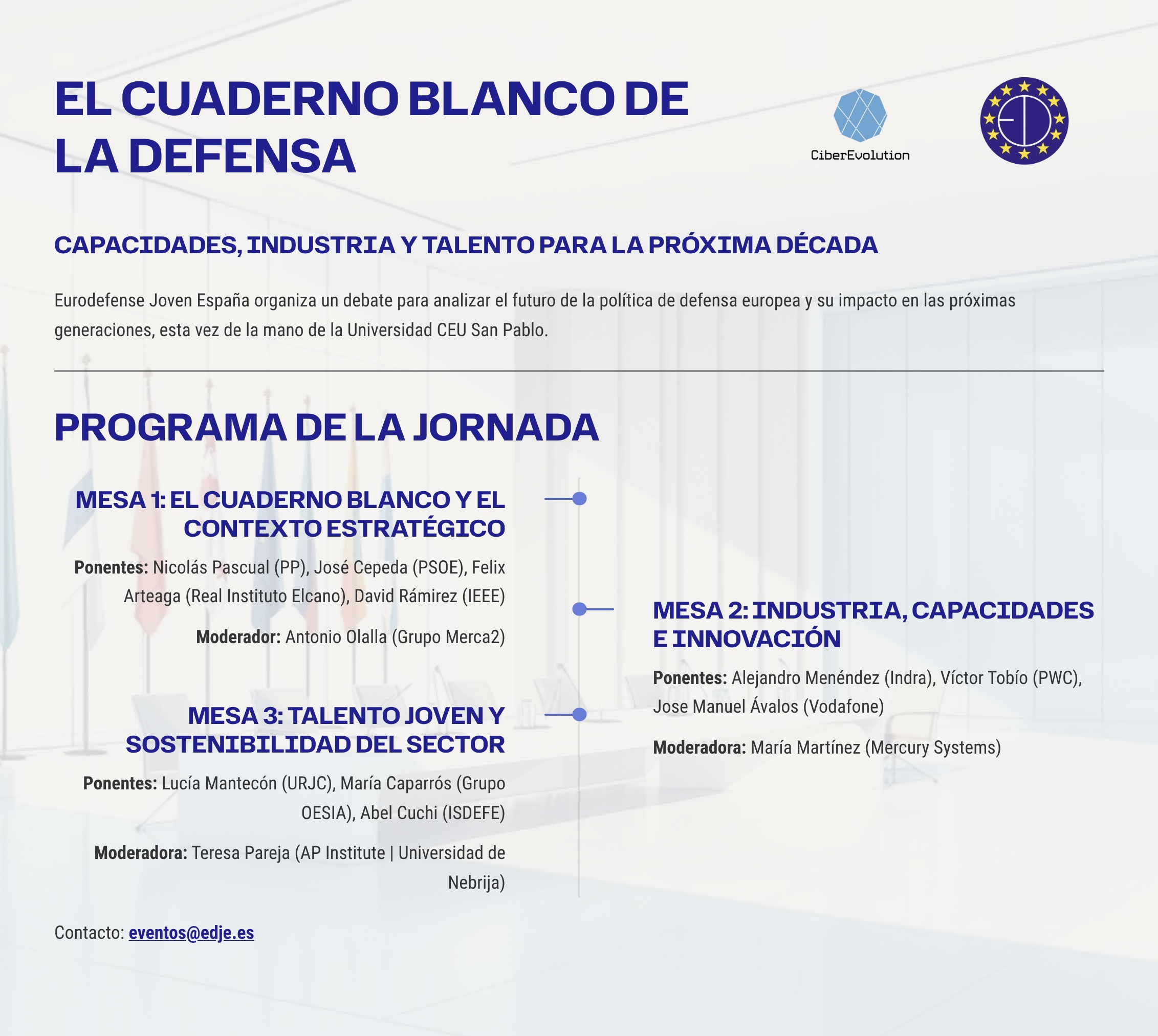 El Cuaderno Blanco de la Defensa: Capacidades, Industria y Talento para la Próxima Década