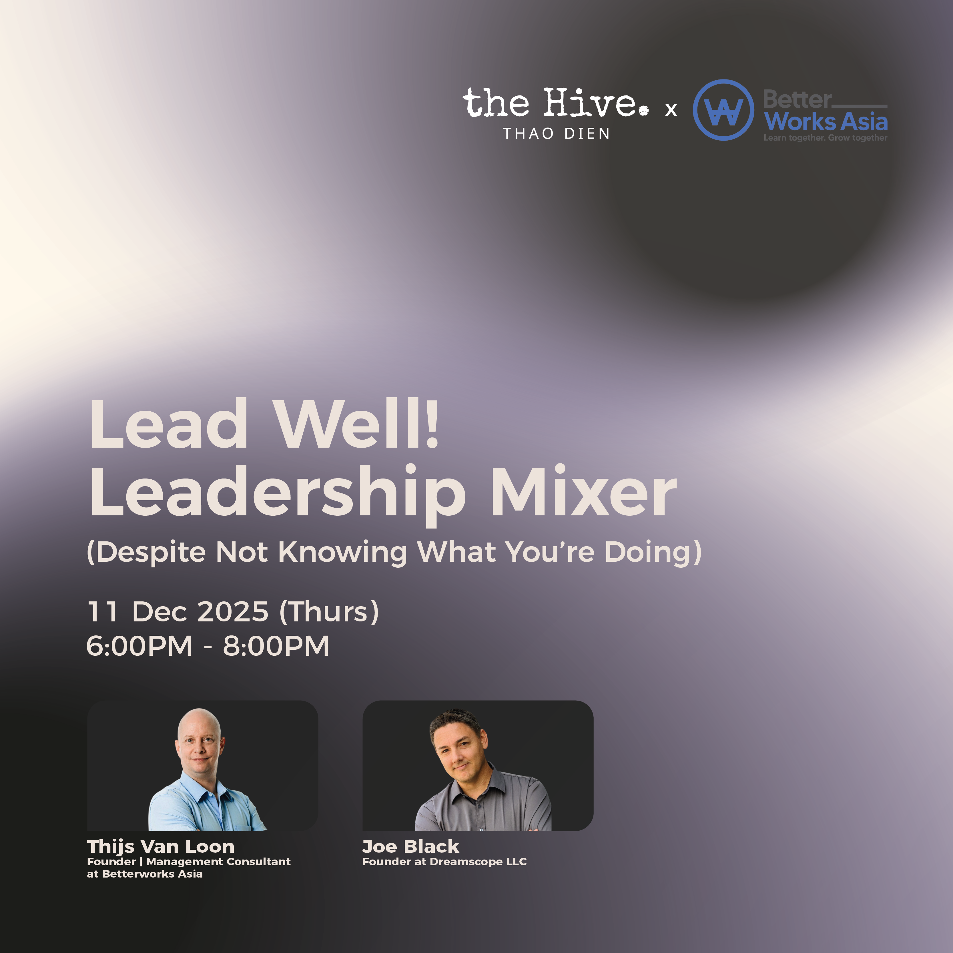 Lead Well! (Despite Not Knowing What You’re Doing): Leadership Mixer