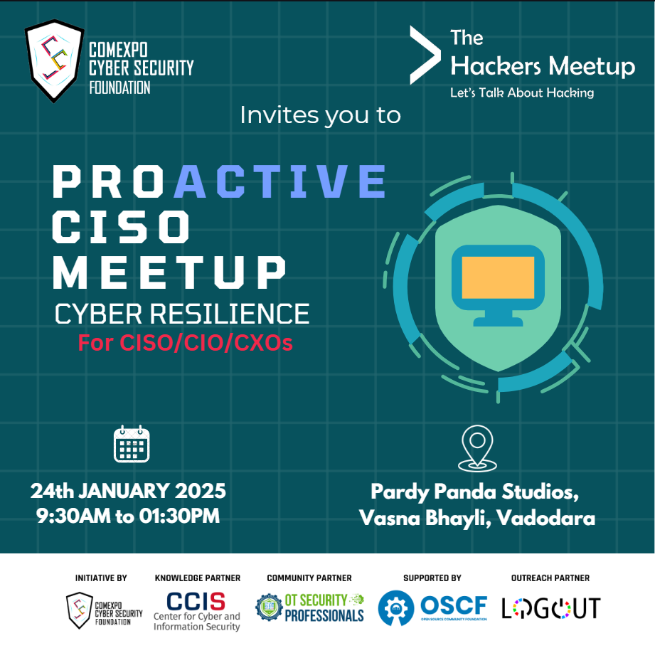 ProActive CxOs | The Hackers Meetup Vadodara - 24th January 2026