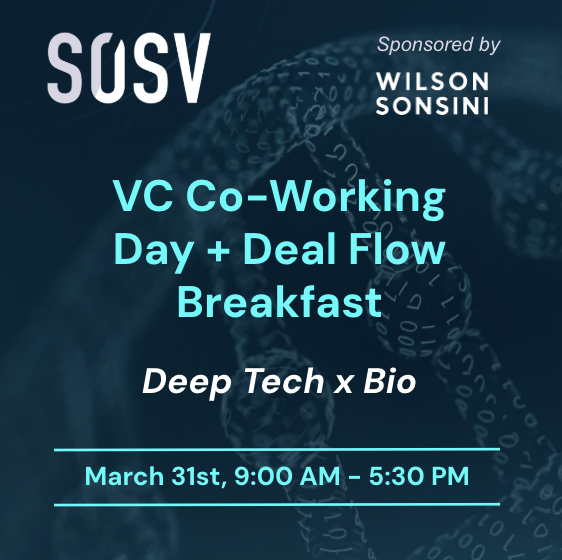 VC Co-Working Day: Deep Tech x Bio
