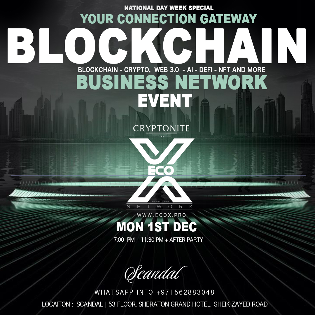 Crypto Nomads | Dubai Dec Events side events