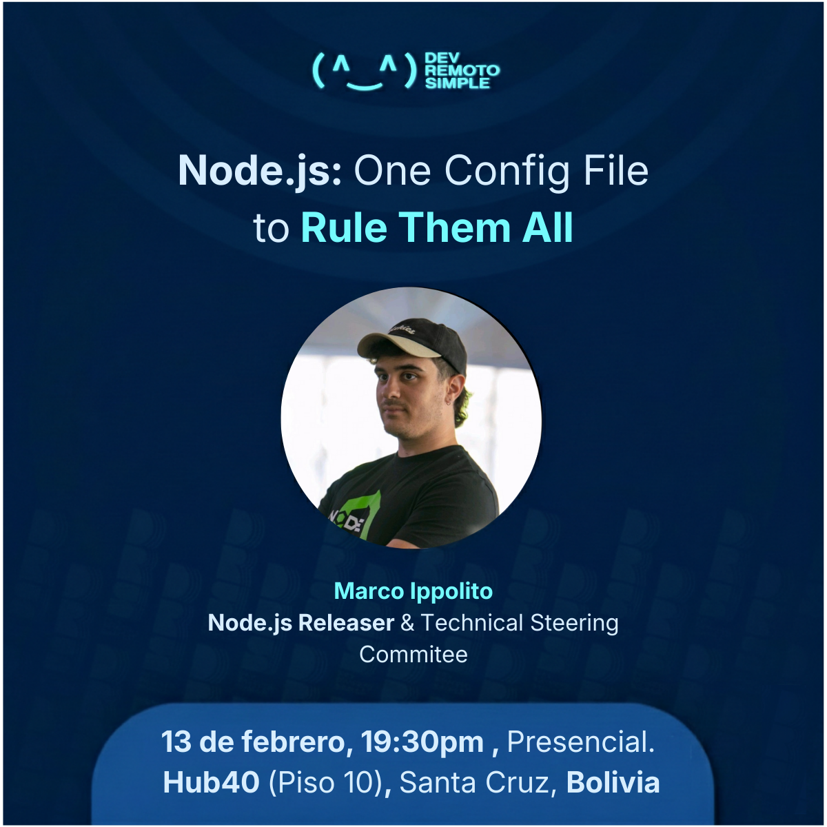 Node.js: One config file to rule them all