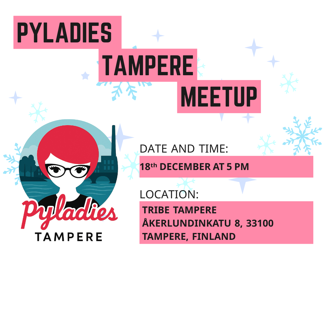 PyLadies Tampere December MeetUp