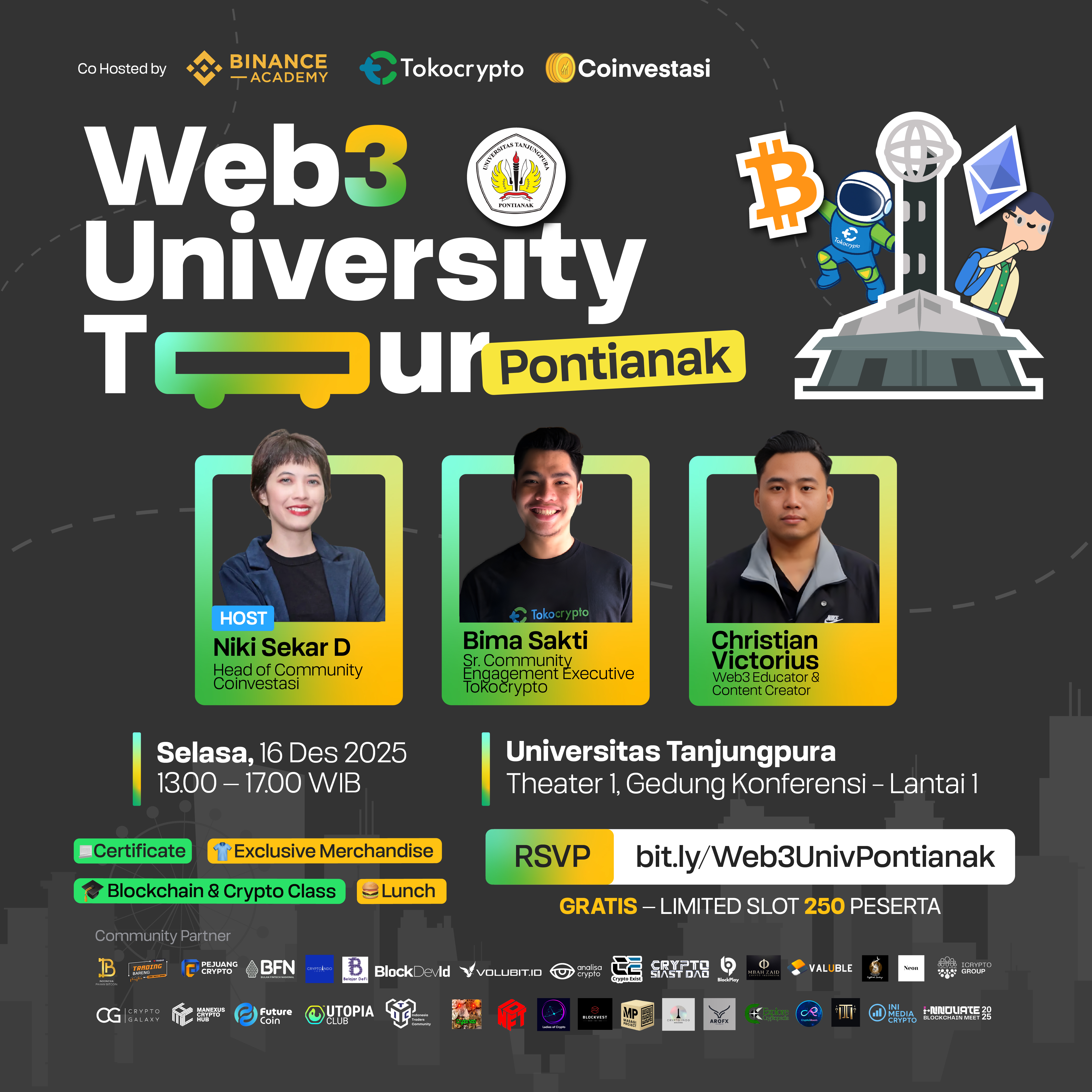 Web3 University Tour: PONTIANAK