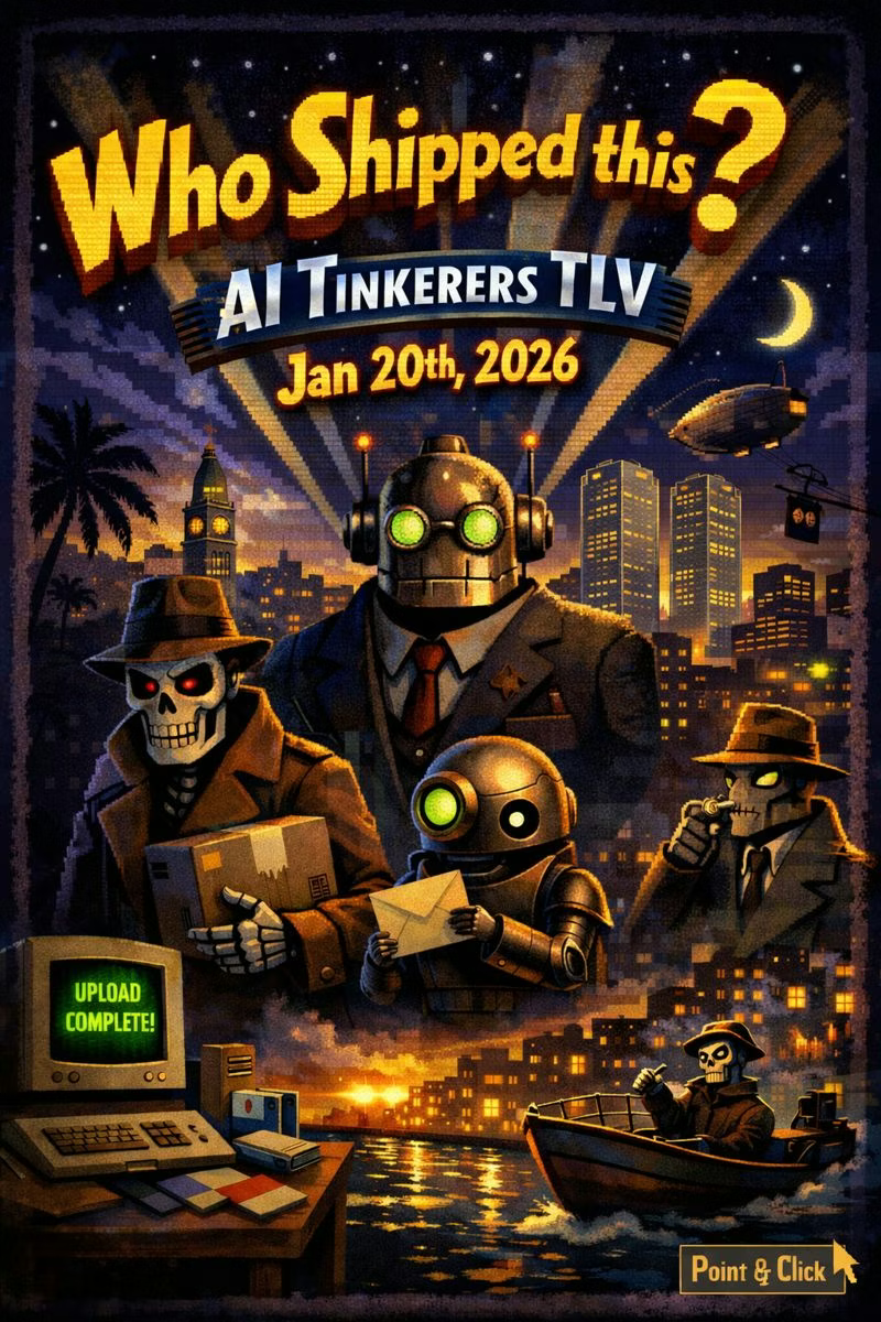 AI Tinkerers Tel Aviv: Who Shipped This?