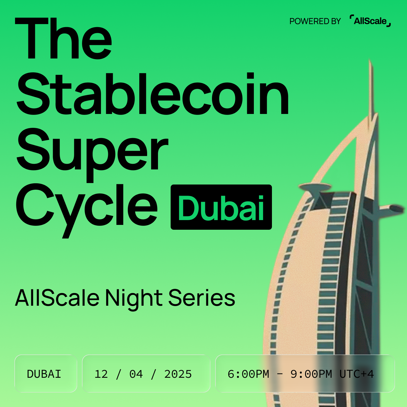 Crypto Nomads | AllScale Night Series | The Stablecoin Super Cycle