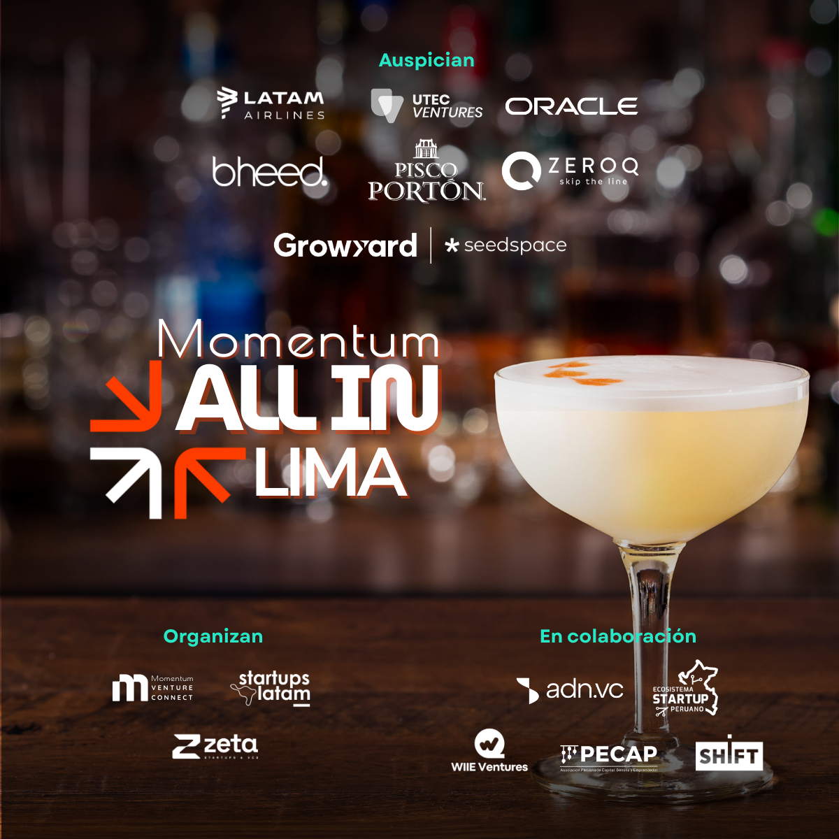 Momentum ALL IN | Cóctel oficial