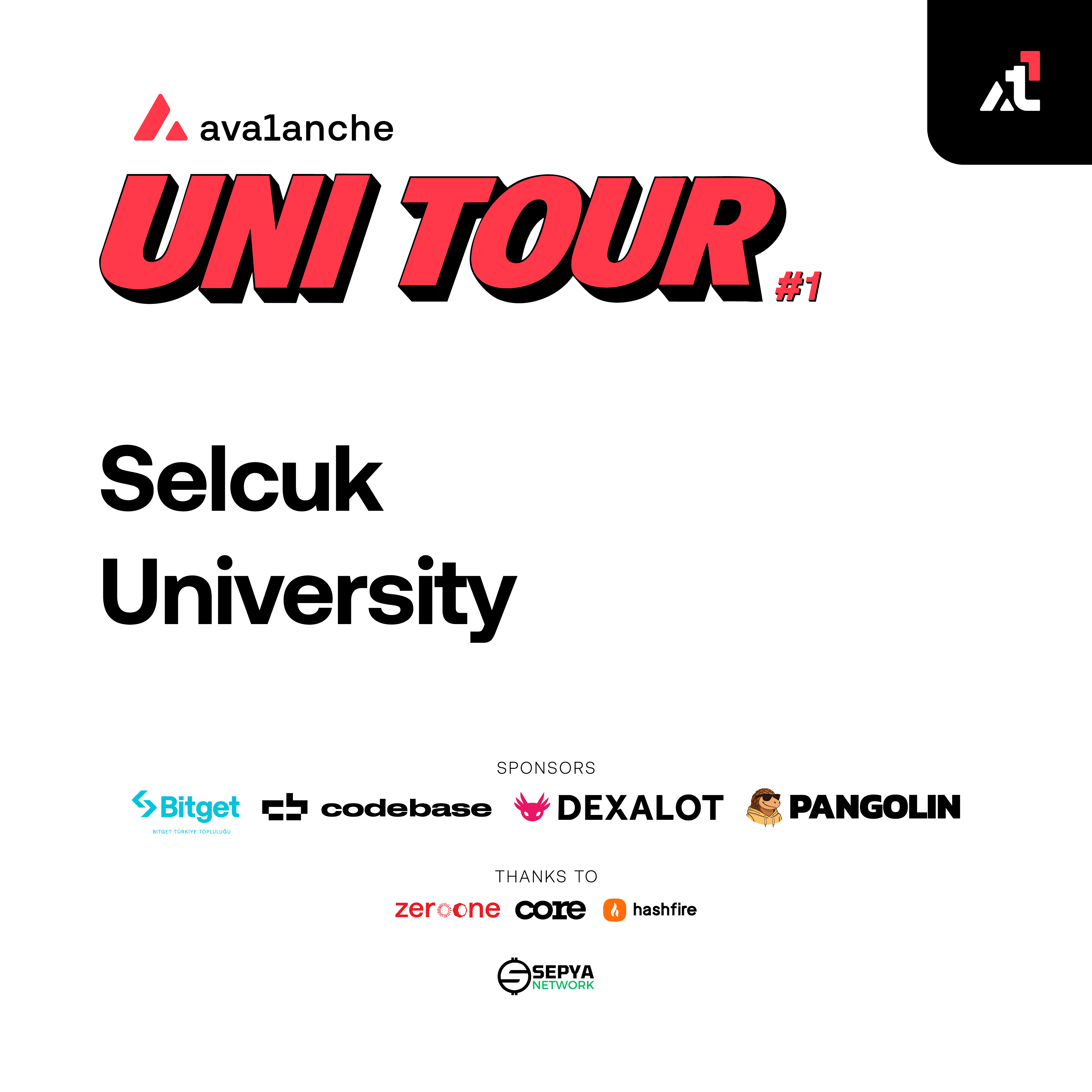 Team1 Uni Tour #1 - Selcuk University, Sepya Community