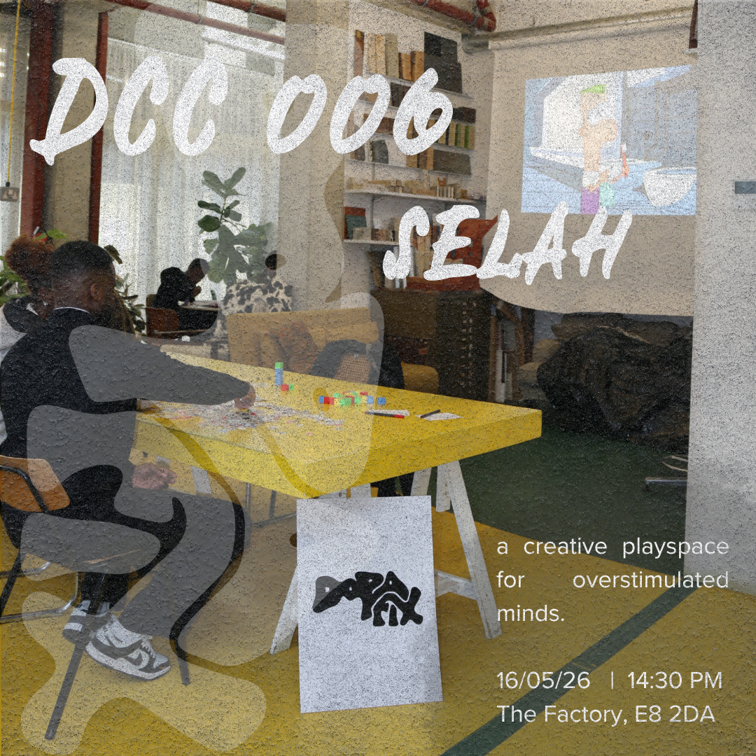 DCC 006 | SELAH | a creative playspace for overstimulated minds.