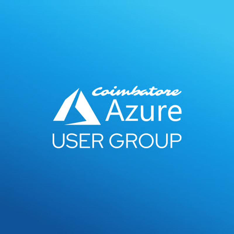 Azure User Group Coimbatore - Meet Up