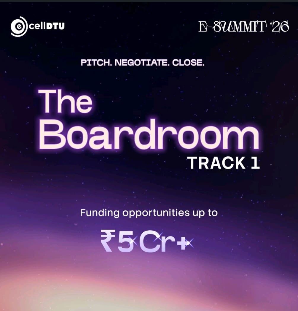 The Board Room – Startup Pitching | E-Summit 2026, DTU