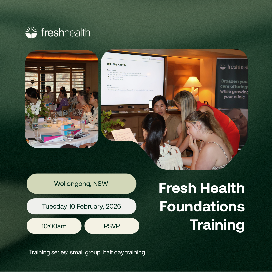 Fresh Health Training | Wollongong, NSW