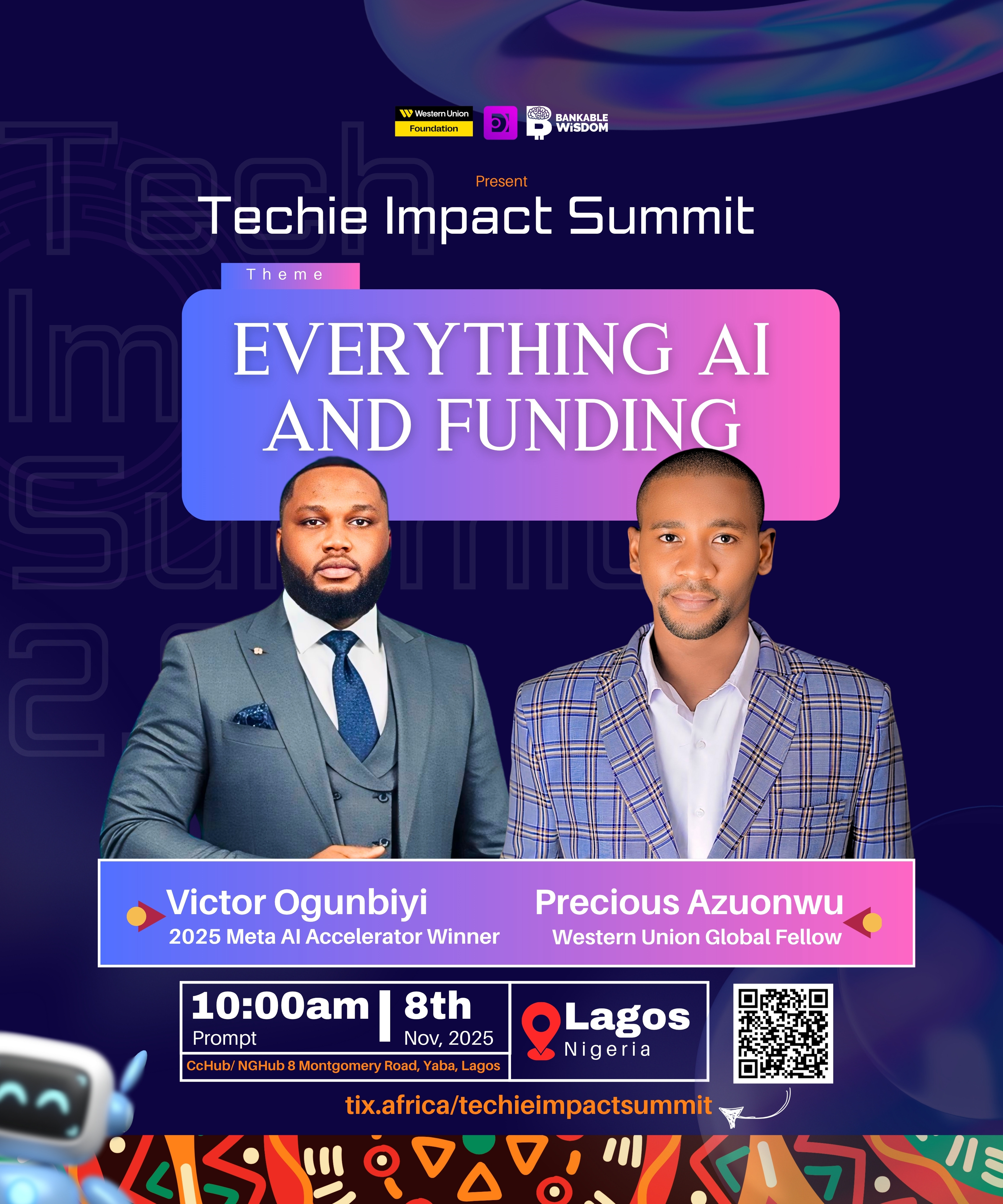 Techie Impact Summit Lagos: Everything Ai and Funding