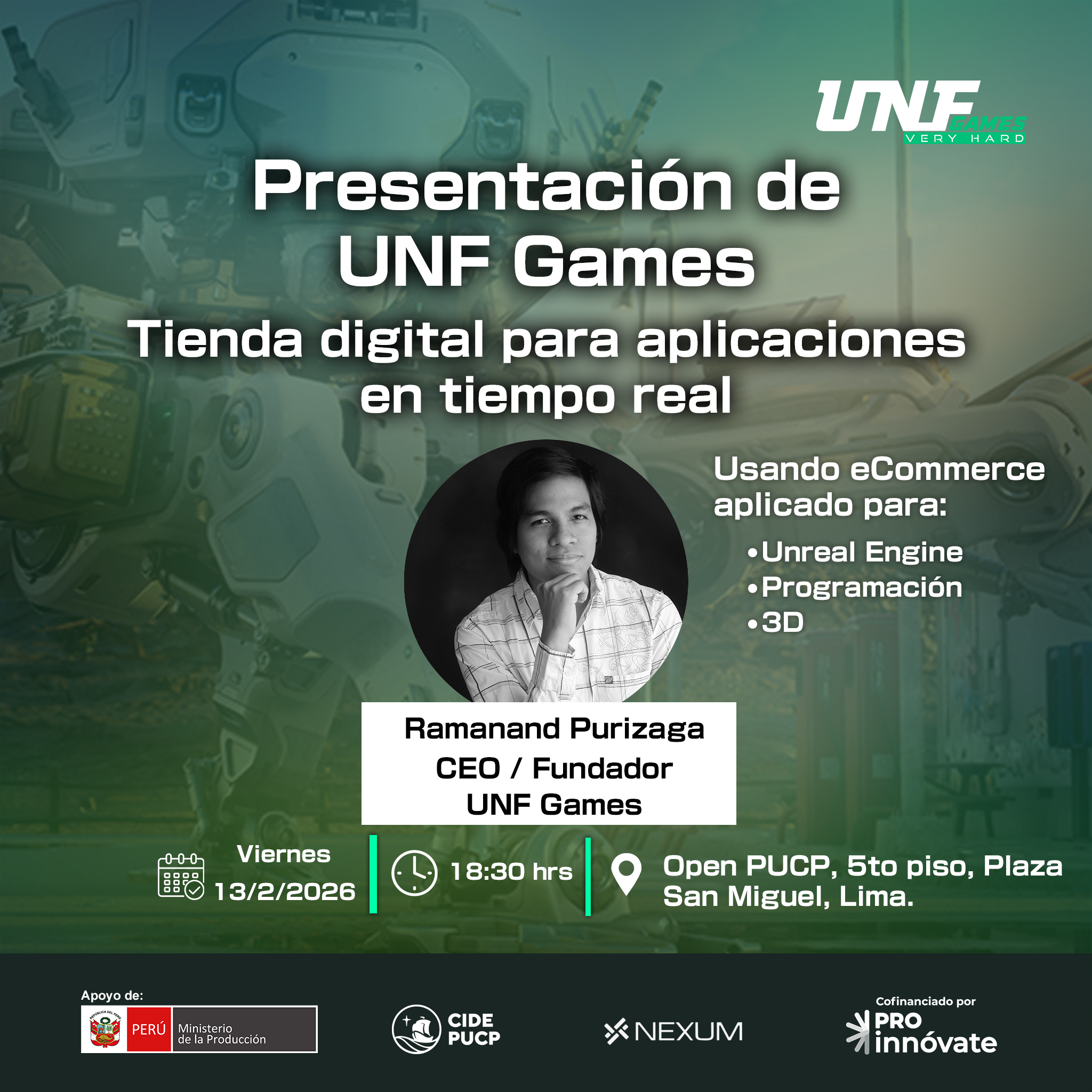 Cierre de proyecto: UNF Games