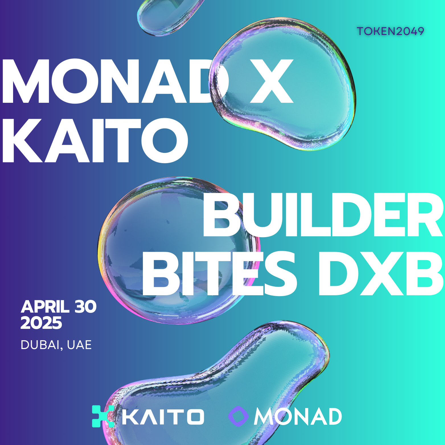 Builder Bites DXB with Monad x Kaito
