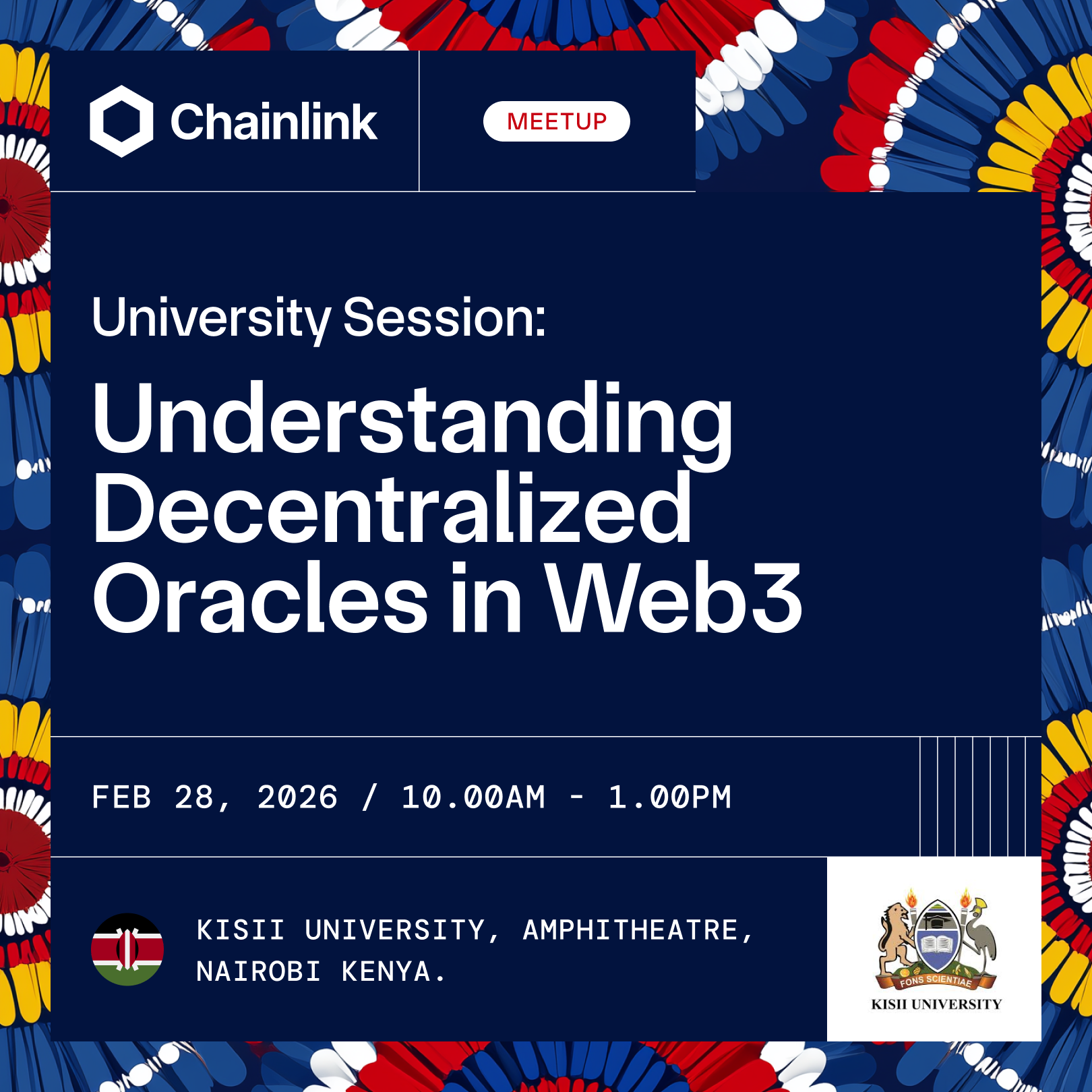 University session: Understanding Decentralized Oracles in Web3