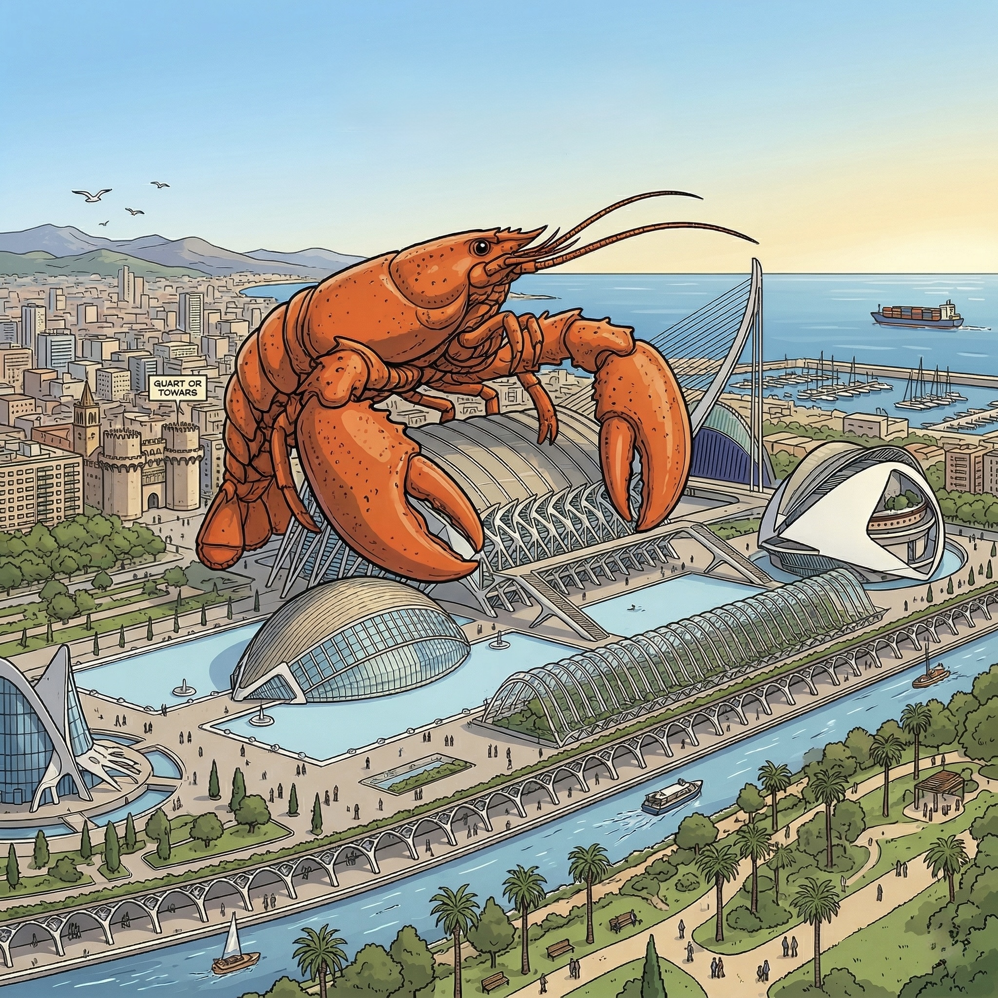 ClawCon Valencia: Paella de Langosta 🦞