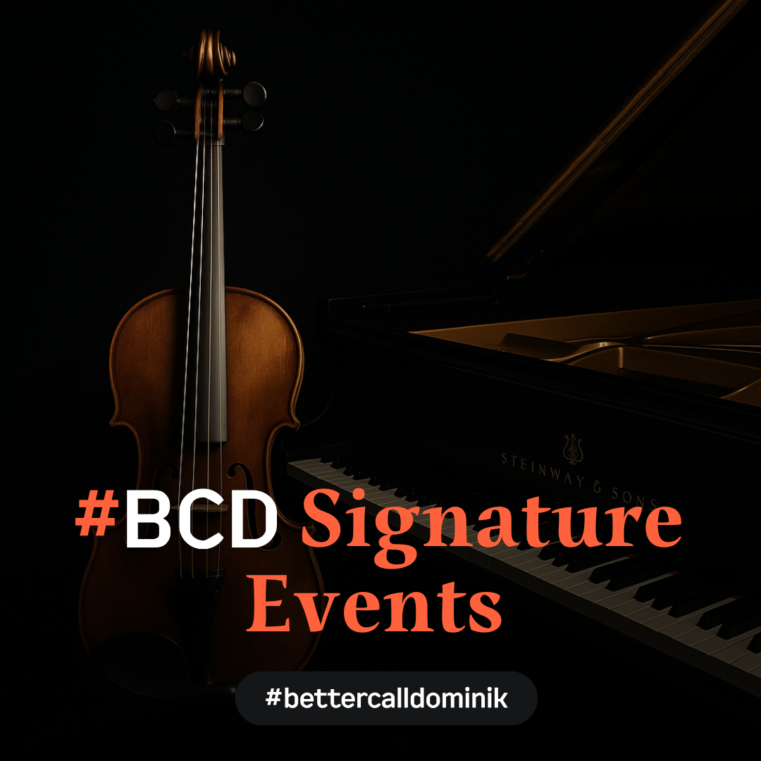 #BCD Signature Event: Stradivari X Steinway Privatkonzert & After-Party