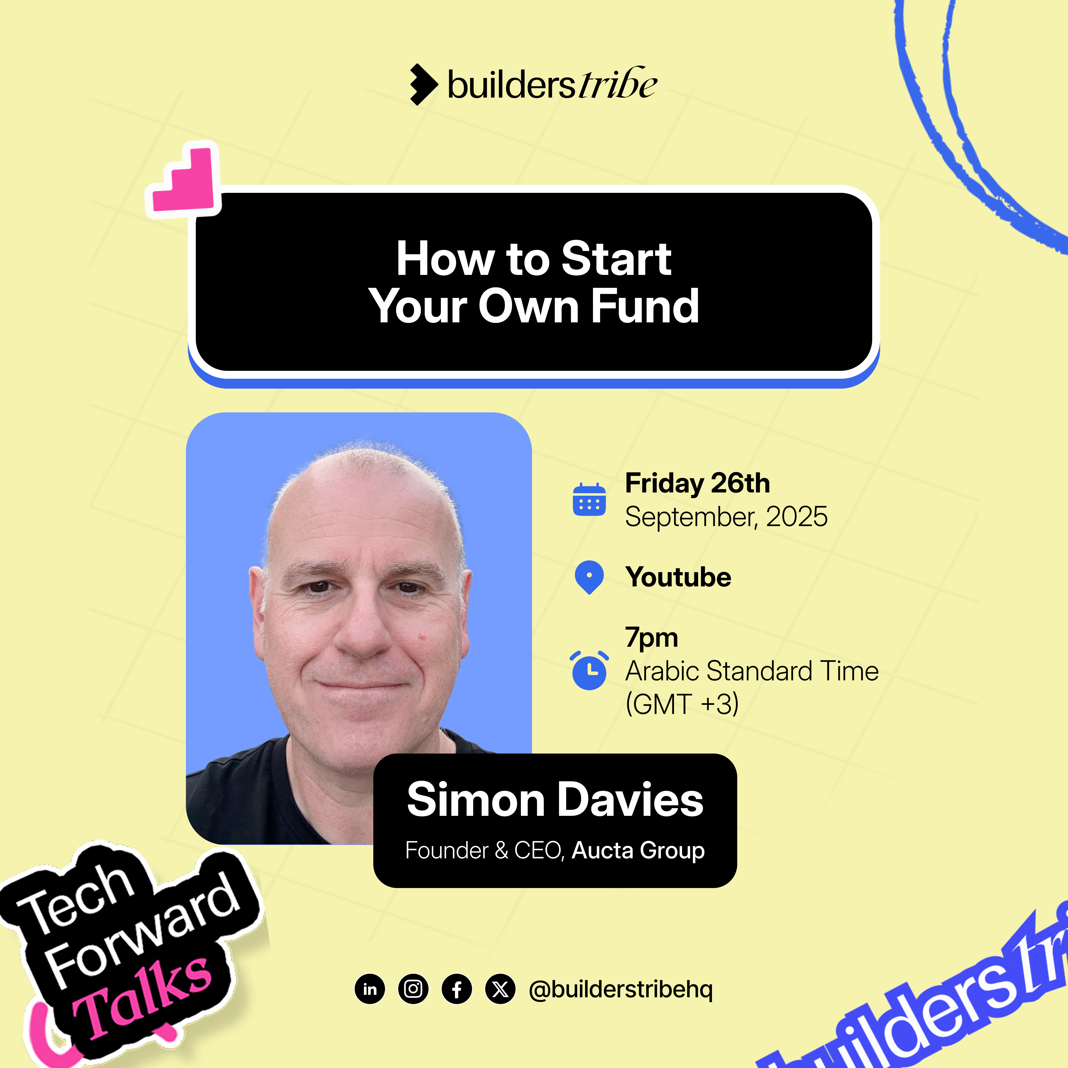Tech Forward Talks: How to Start Your Own Fund