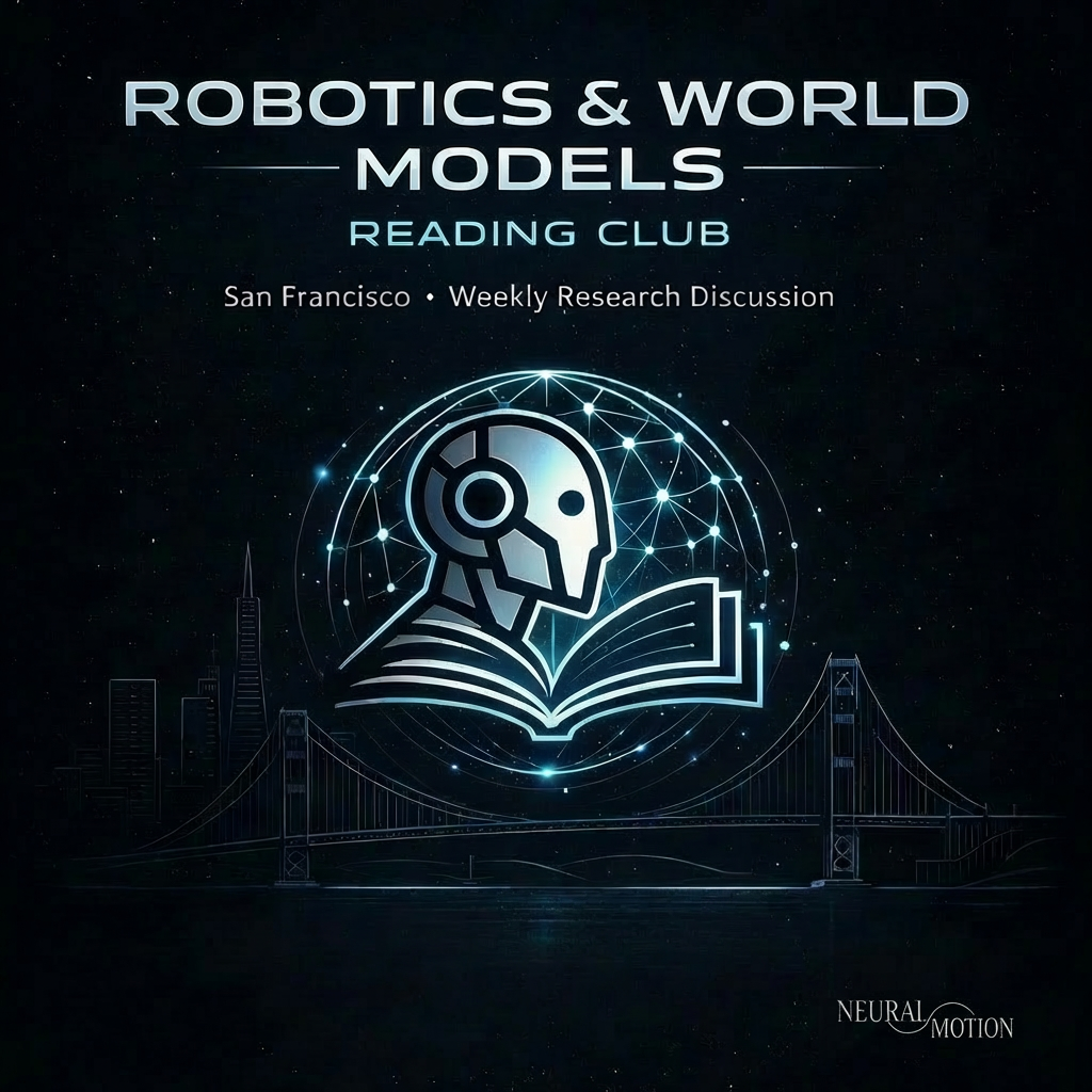 Robotics & World Models Reading Club 09: CVPR Warm-up & Founders Spotlight — DeltaWorld + VisuoTactile Dexterous Hands | San Francisco 0523