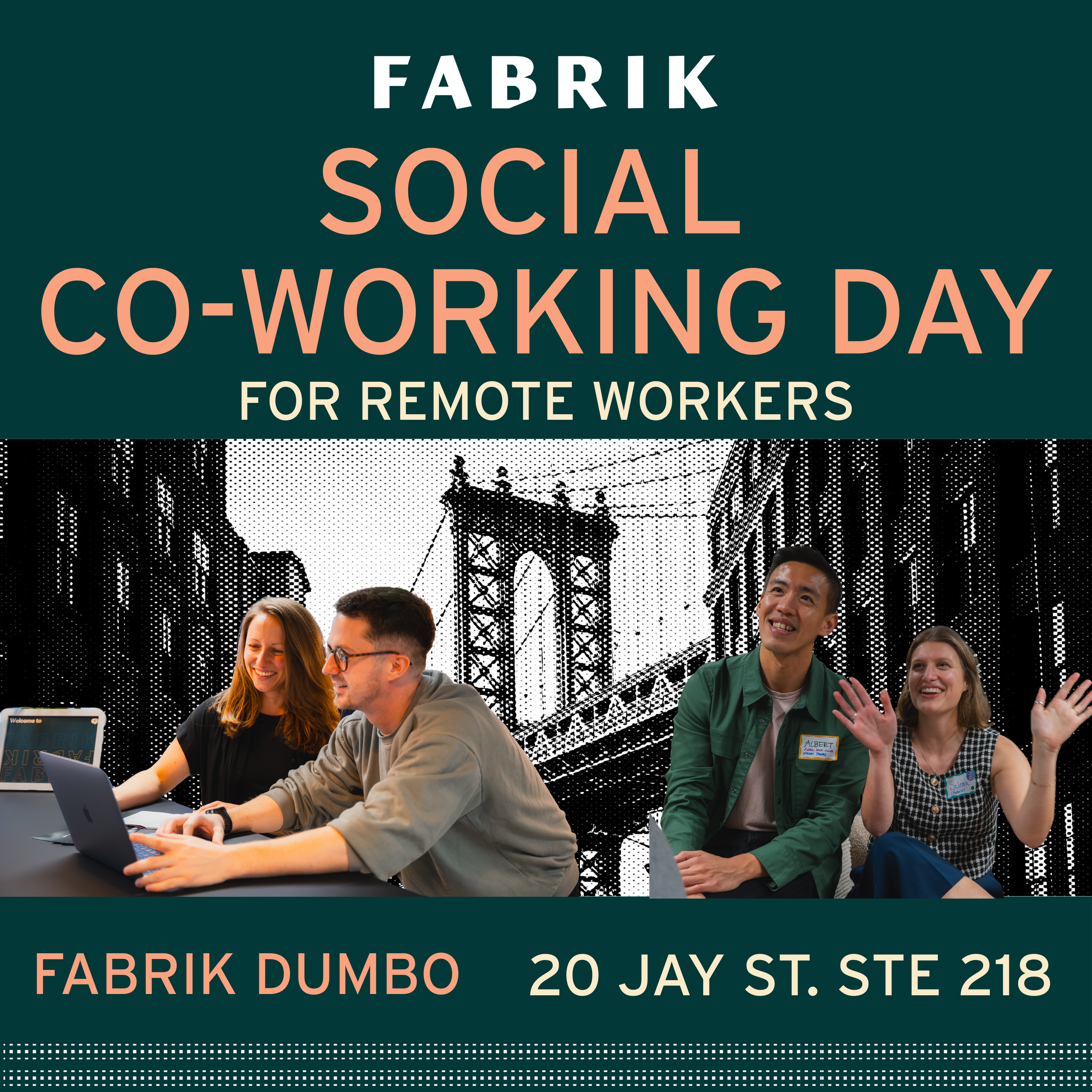 Social Co-Working Day at Fabrik DUMBO