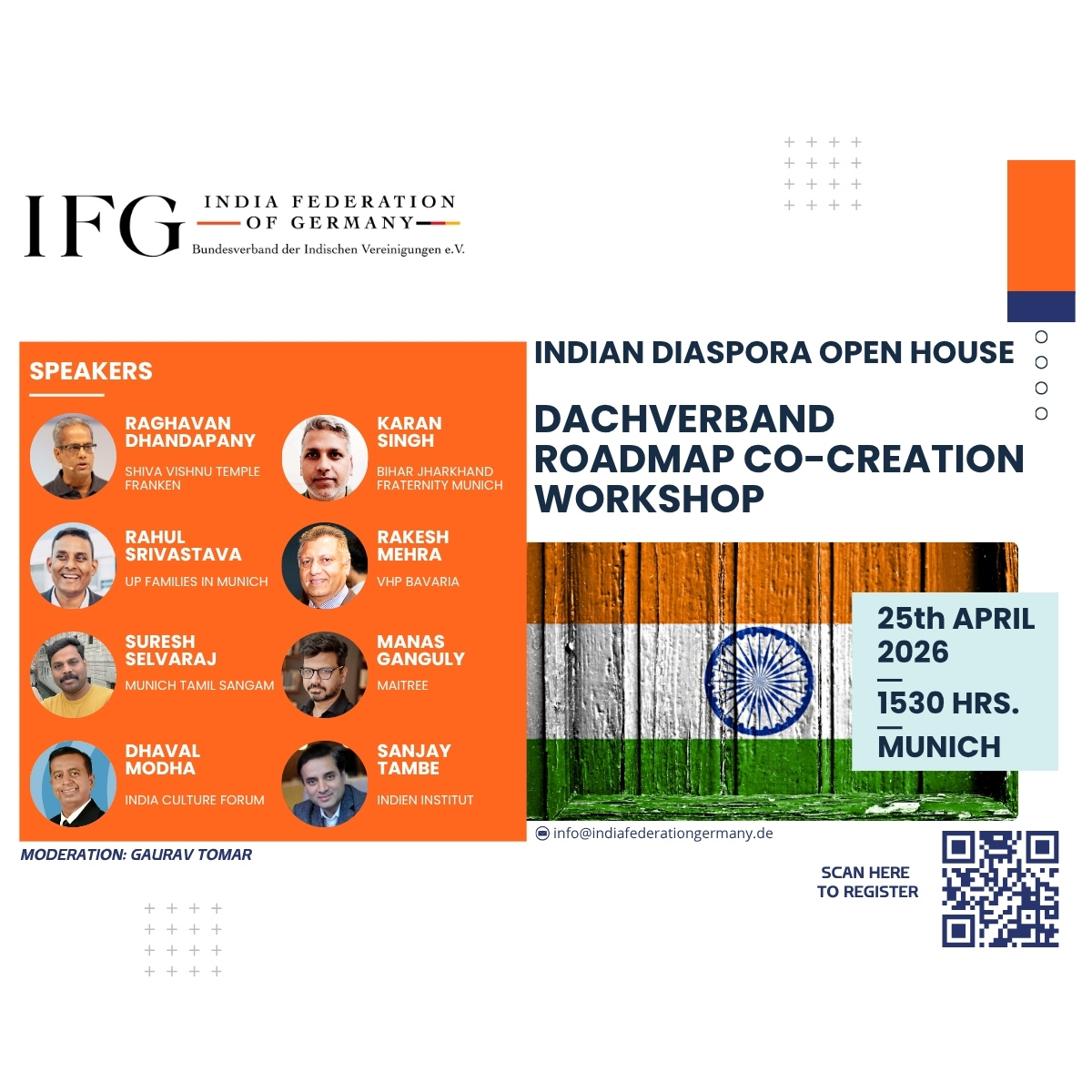 Indian Diaspora Open House - Dachverband Roadmap Co-Creation Workshop
