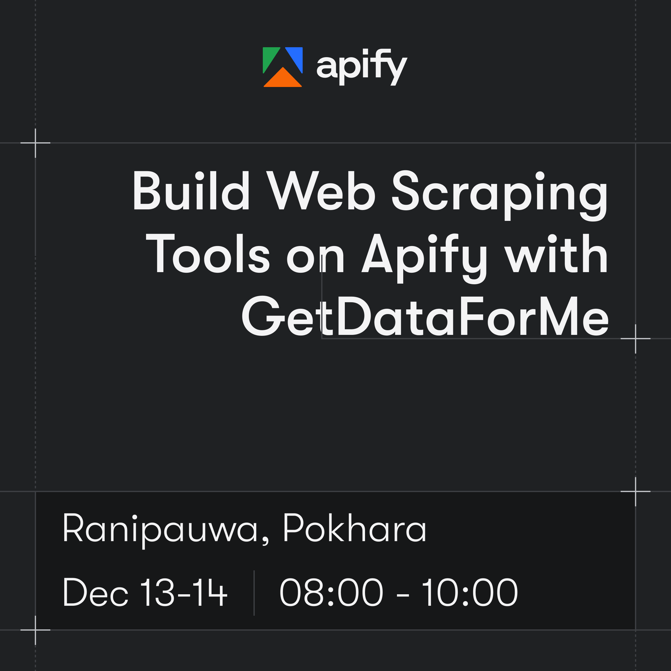 Build Web Scraping Tools on Apify with GetDataForMe