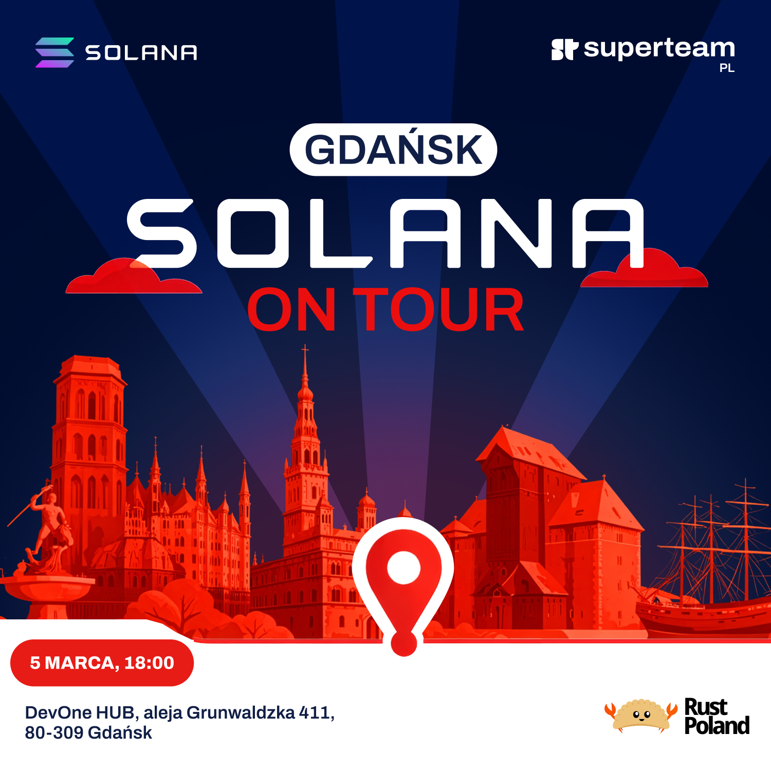 Solana on Tour: Gdańsk