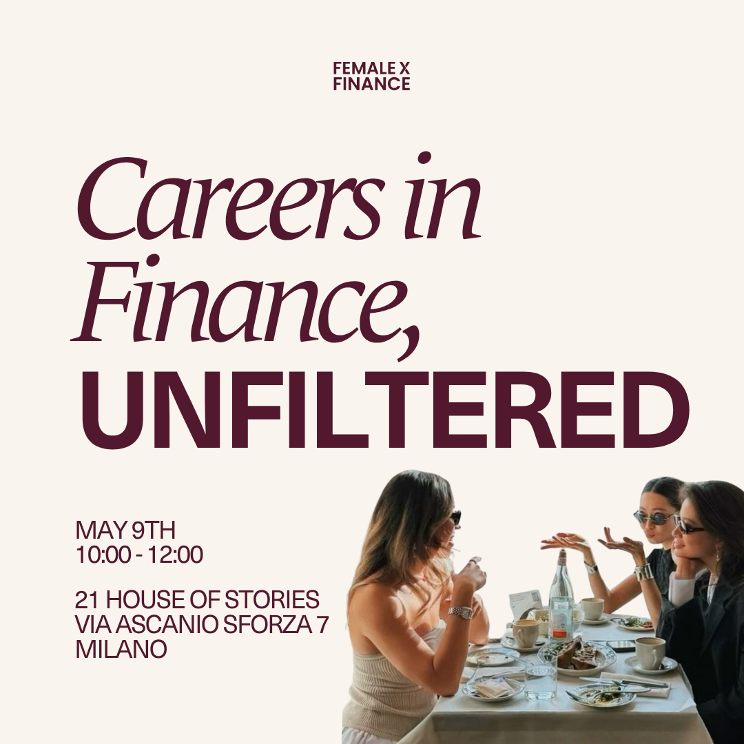 Careers in Finance, unfiltered - Milan