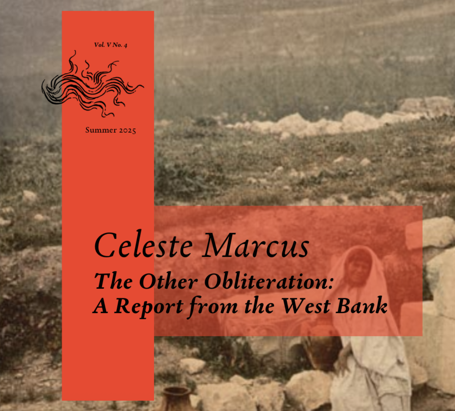 Talking Liberties No. 3, West Bank Terrorism and the Logistics of obliteration