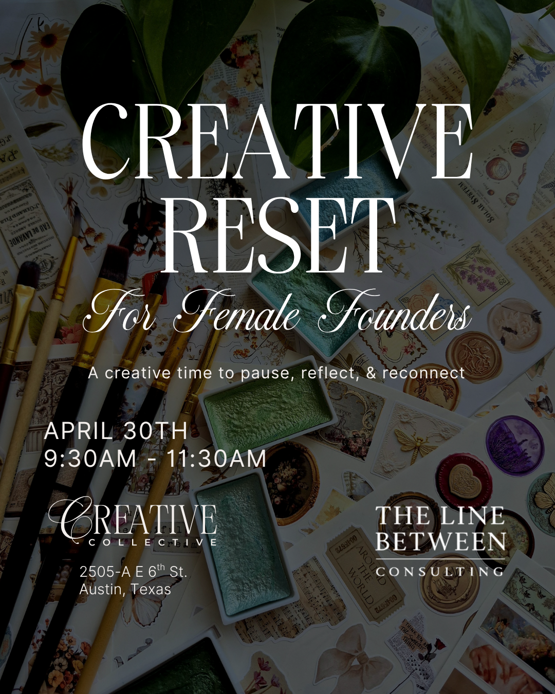 Line The Line Between Studio: A Reset for Women Founders