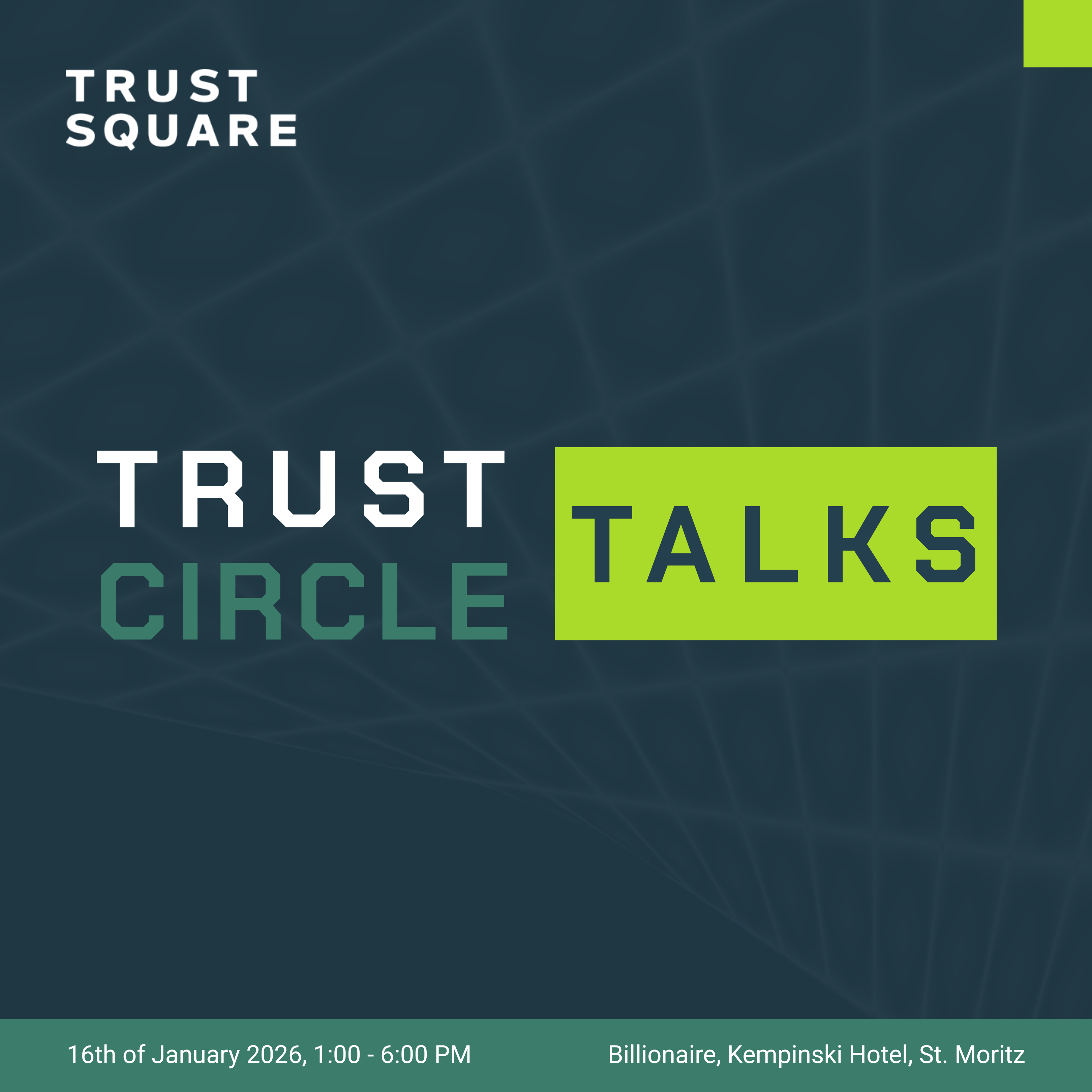 Trust Circle - Talks