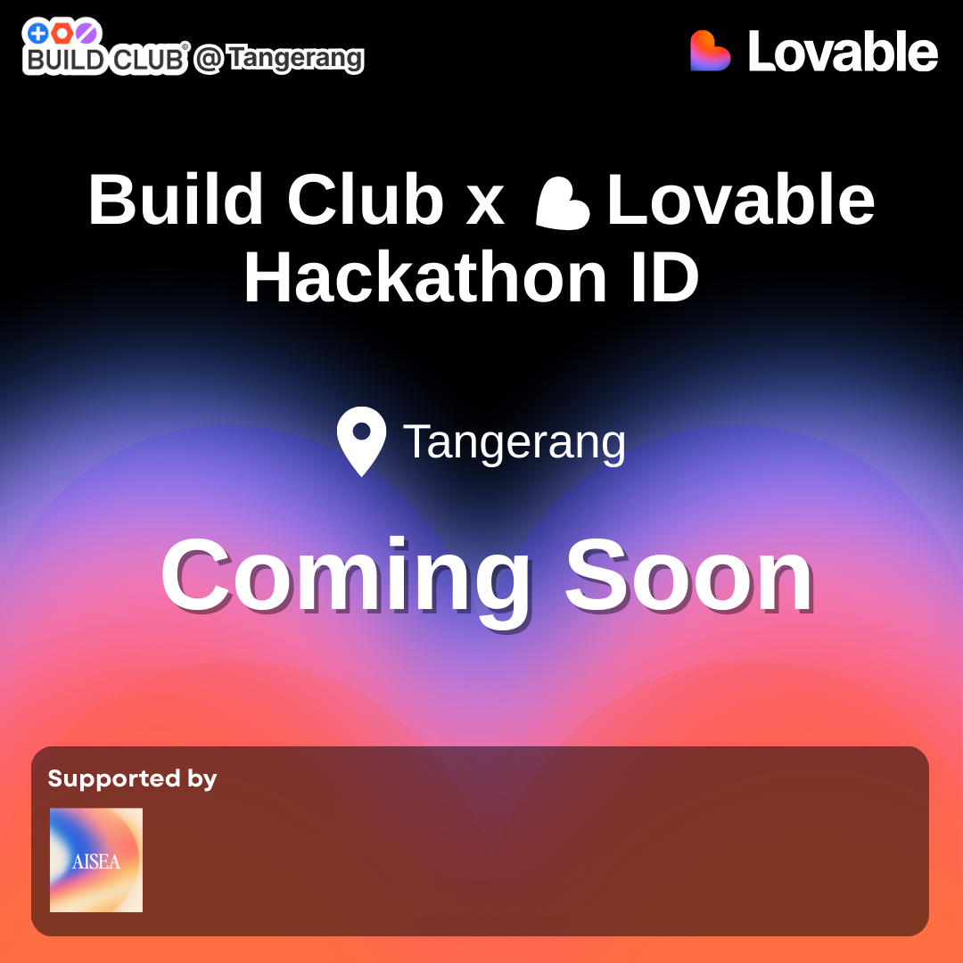 Build Club x Lovable Hackathon