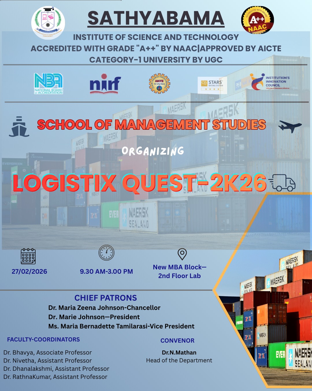 LOGISTIX QUEST 2026