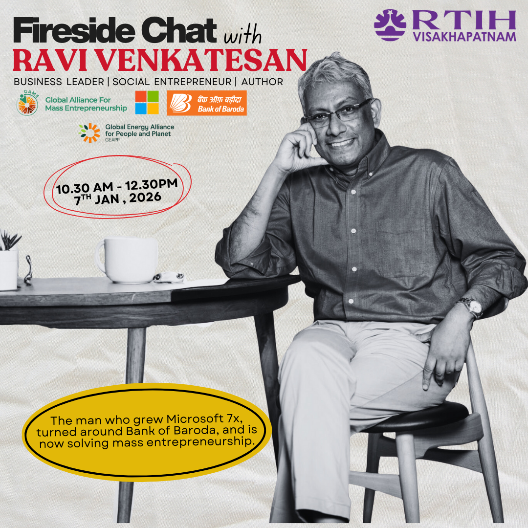 Fire Side Chat with Ravi Venkatesan