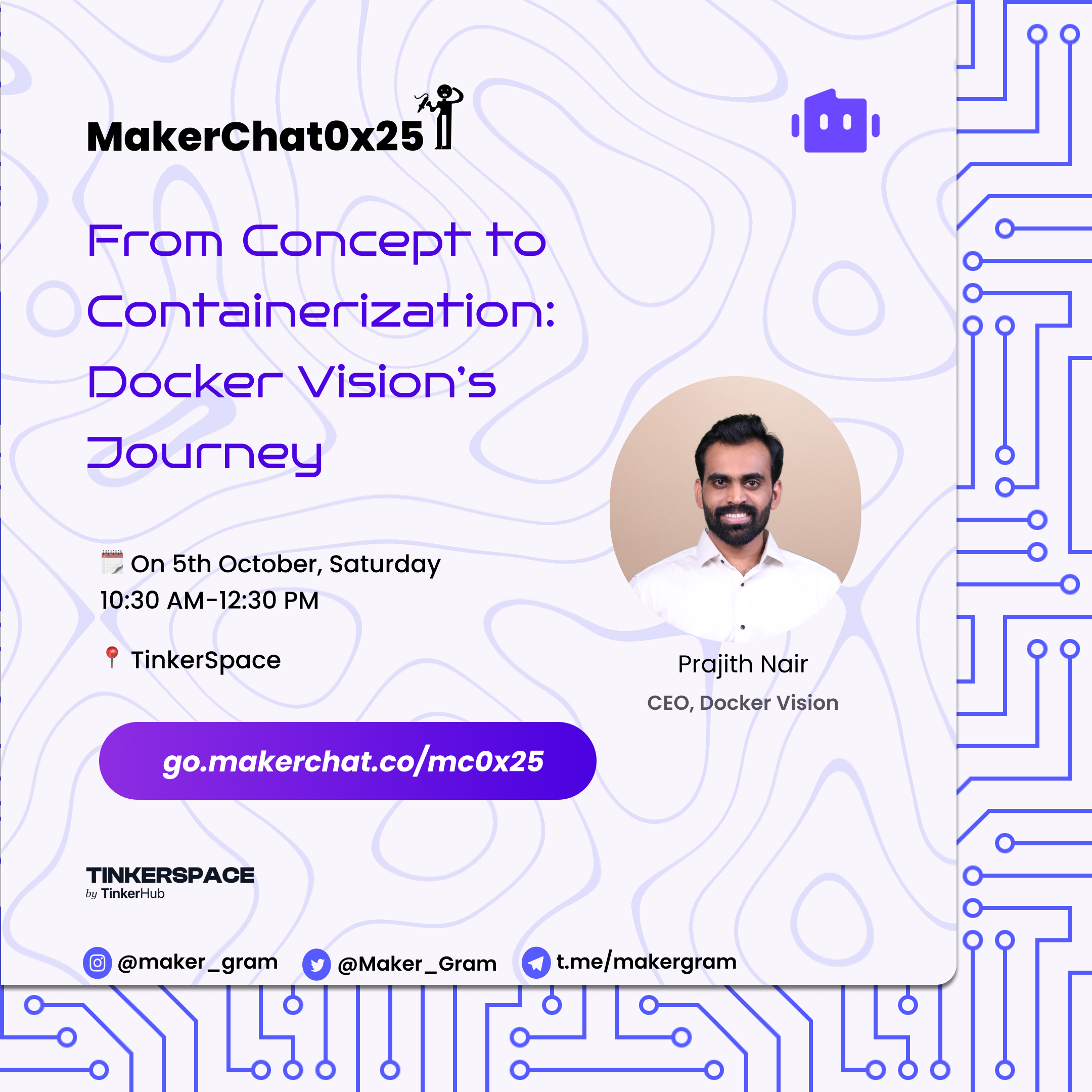 MakeChat0x25 - From Concept to Containerization: Docker Vision’s Journey.