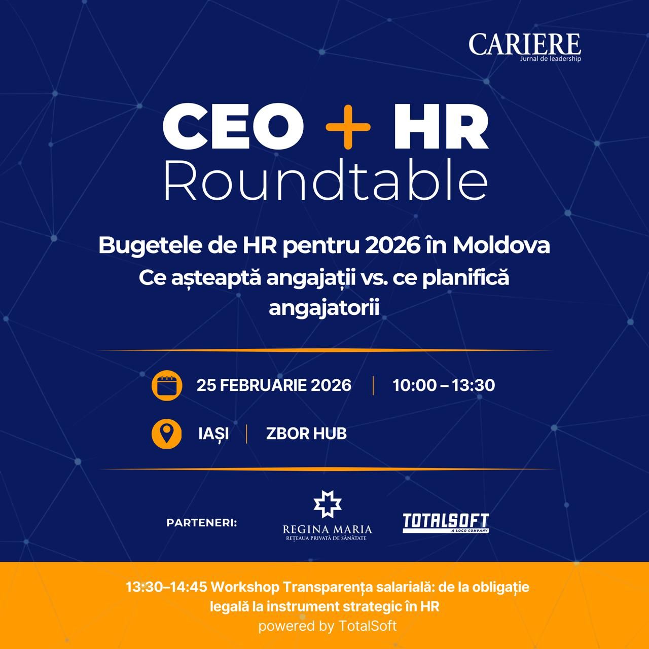 CEO+HR Roundtable IAȘI