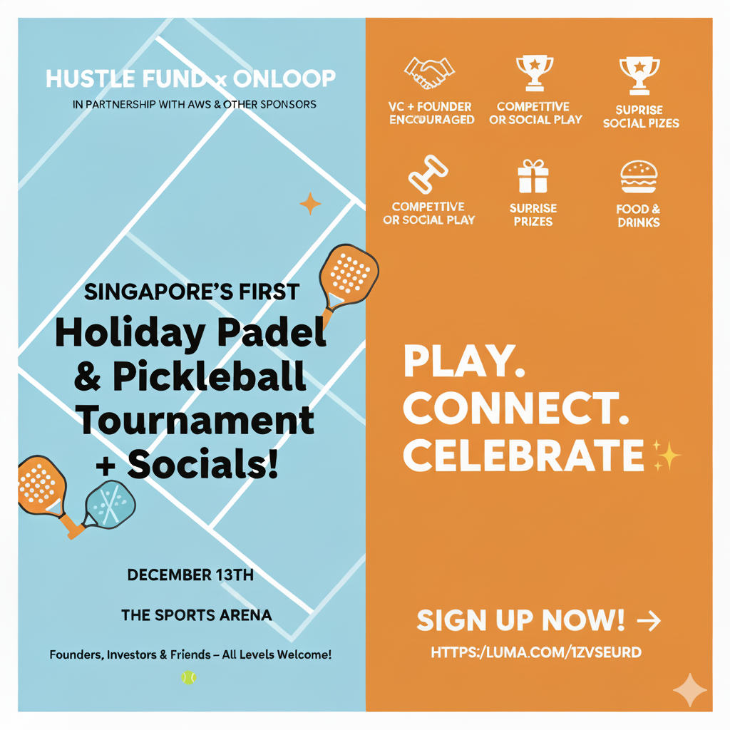 SG Tech & VC Holiday Padel / Pickeball Social & Tourney