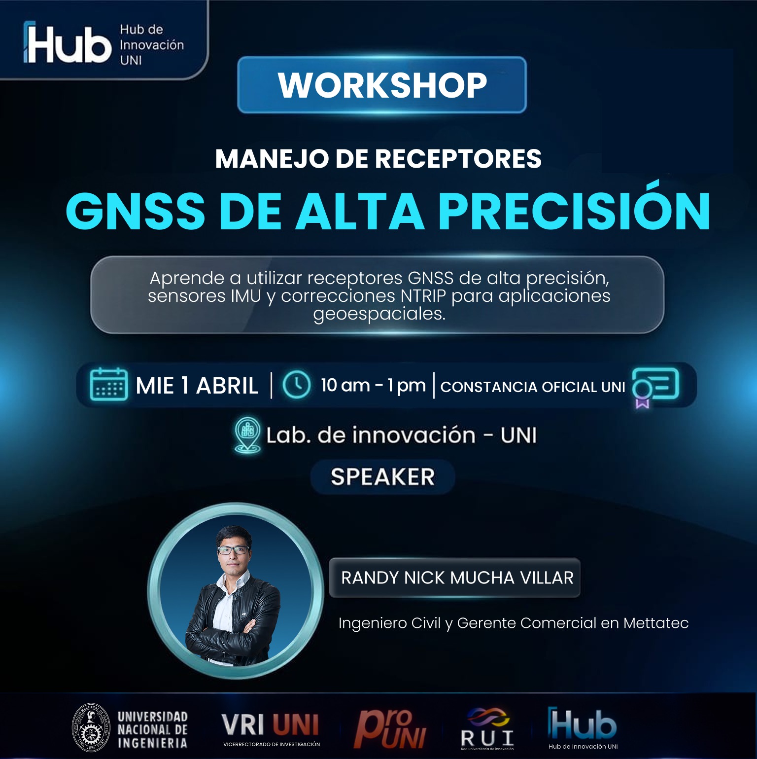 Manejo de Receptores GNSS de Alta Precisión de proyectos multipropósito