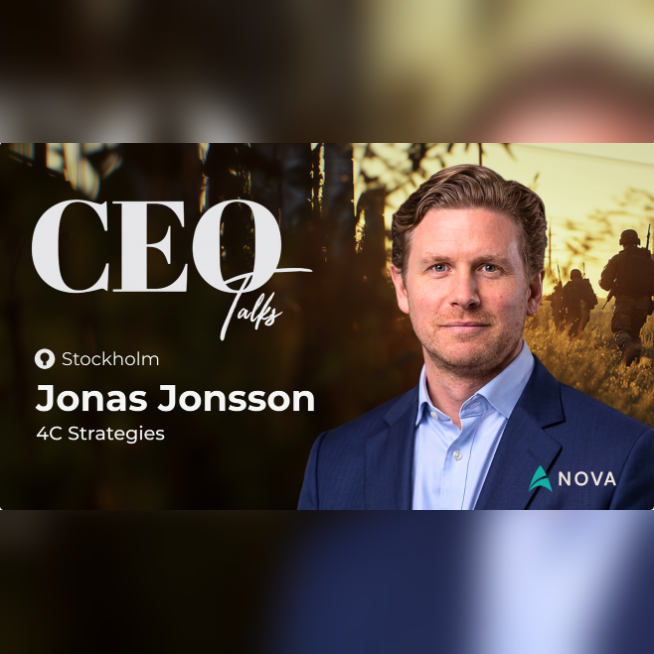 CEO Talk: Jonas Jonsson (4C Strategies) | Stockholm