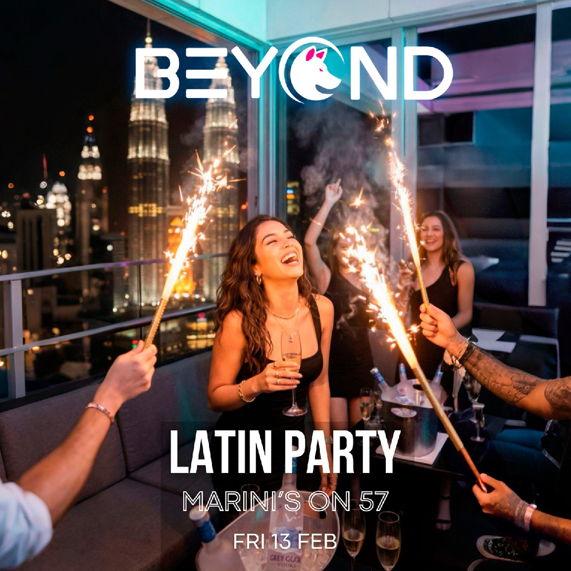 BEYOND Kuala Lumpur, Feb 13th at Marini’s on 57