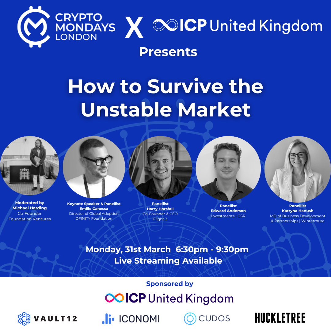 CryptoMondays London x ICP HUB UK: 