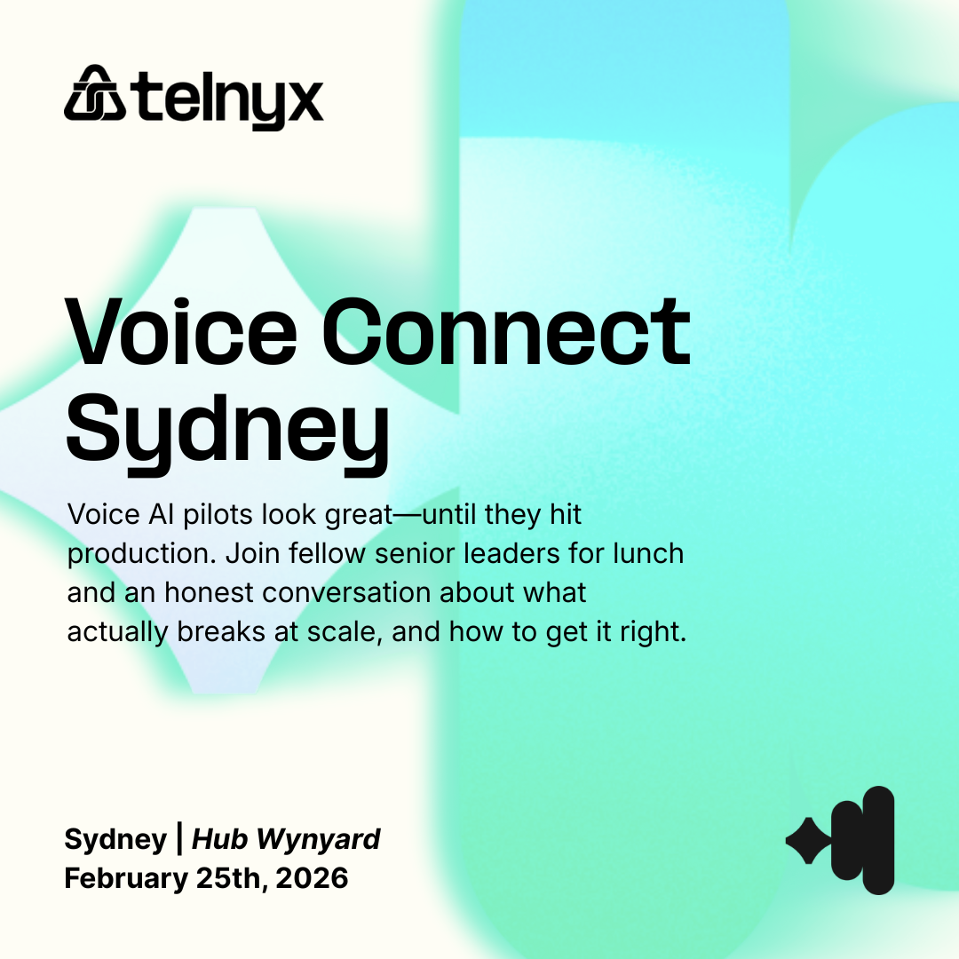Voice Connect Sydney: Why Infrastructure Makes or Breaks Your Voice AI Agents