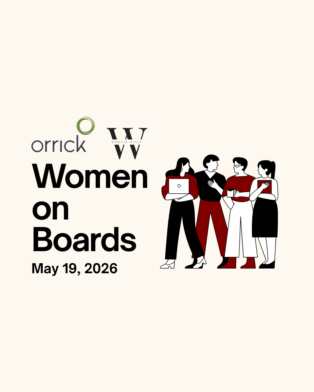 Women on Boards | Women in AI Panel & Social
