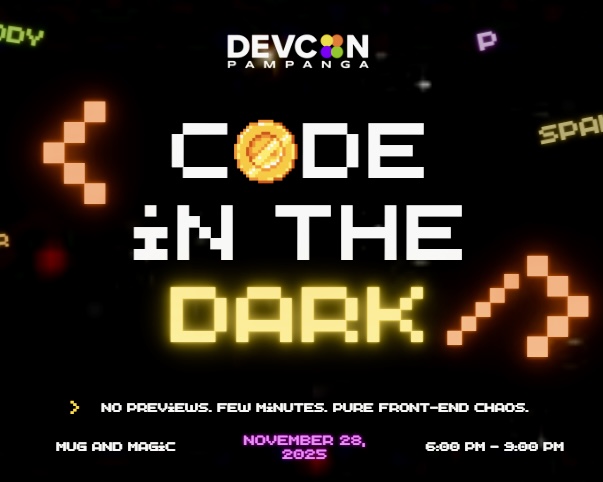 Devcon Pampanga - Code In The Dark