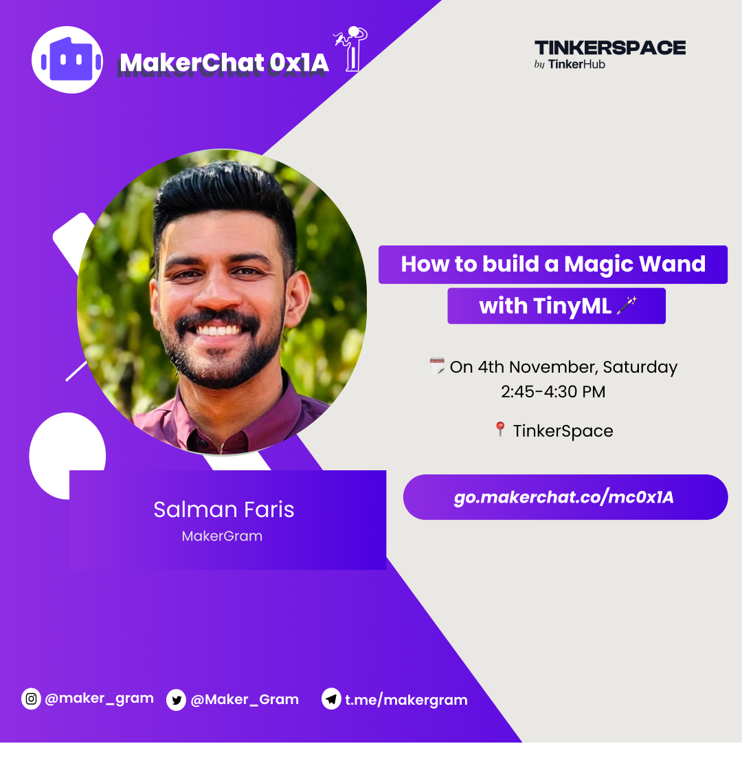 MakerChat 0x1A : How to build a Magic Wand 🪄 