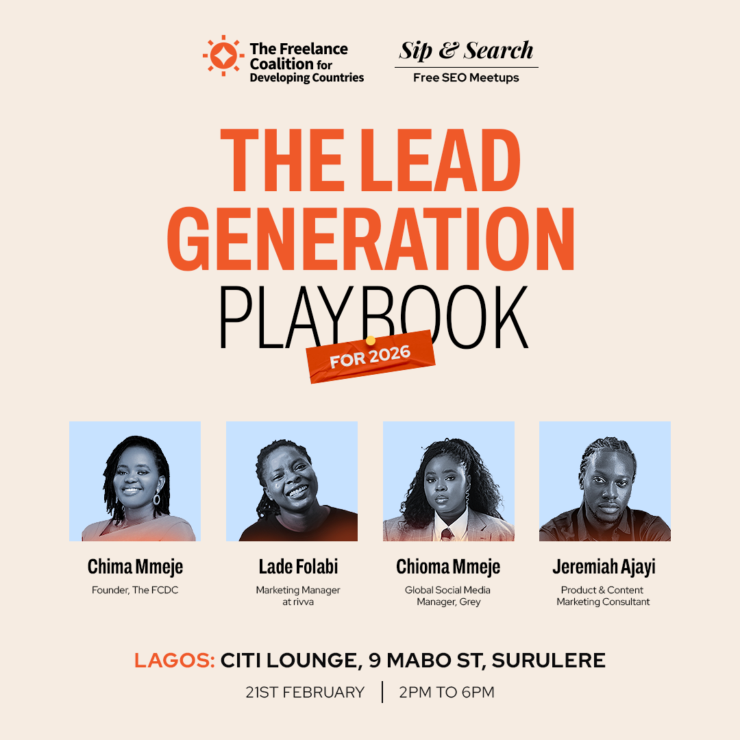 The FCDC Sip & Search Marketing Meetup Lagos