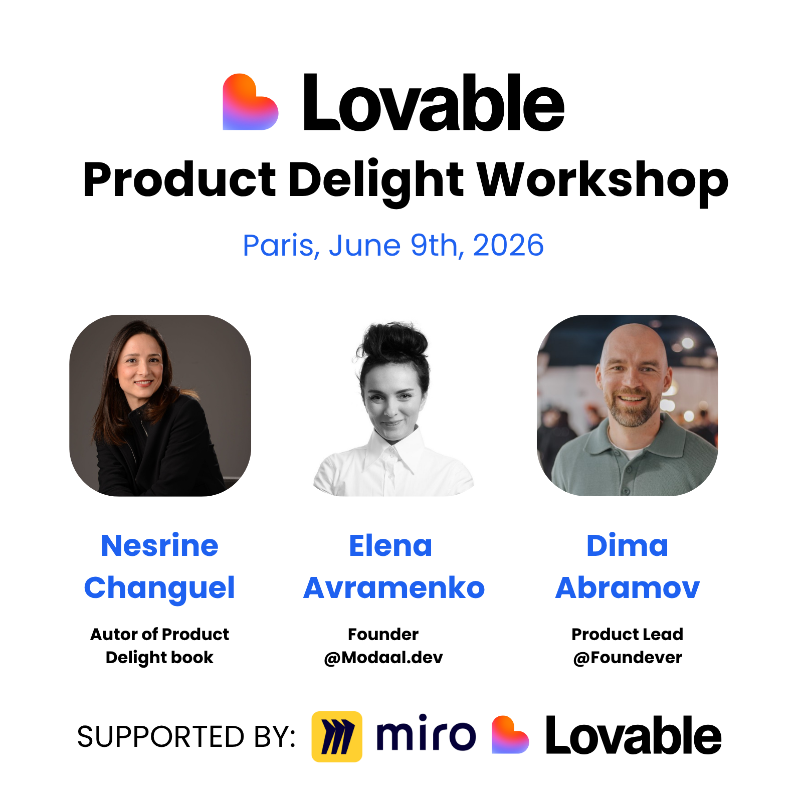 Lovable × Product Delight Workshop